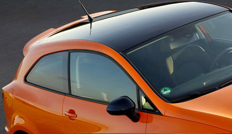 SPOILER POSTERIORE SUL TETTO SEAT IBIZA 6J 3 PORTE 2008+ ALETTONE LOOK SPORTIVO