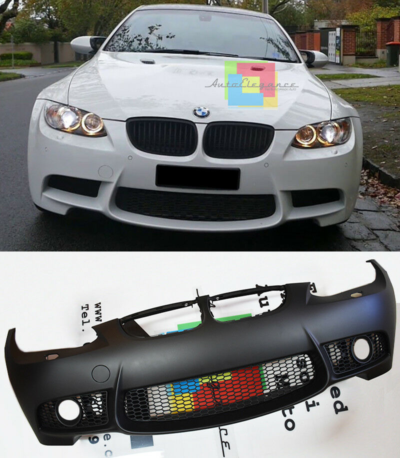IN ABS - BMW SERIE 3 E92 E93 2006-2010 COUPE CABRIO PARAURTI ANTERIORE LOOK M3