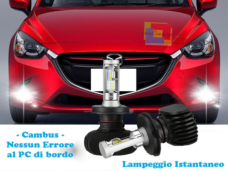 LAMPADE FENDINEBBIA LAMPEGGIO ISTANTANEO LED MAZDA 2 2014+ CREE