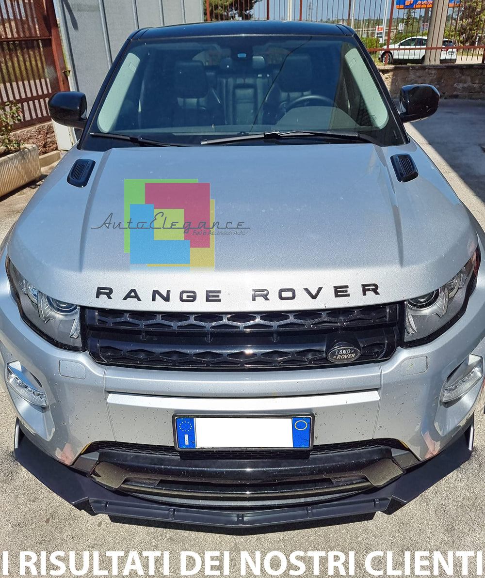 FRONT BUMPER SPOILER RANGE ROVER EVOQUE 2011-2015 ABS SPLITTER BLADE