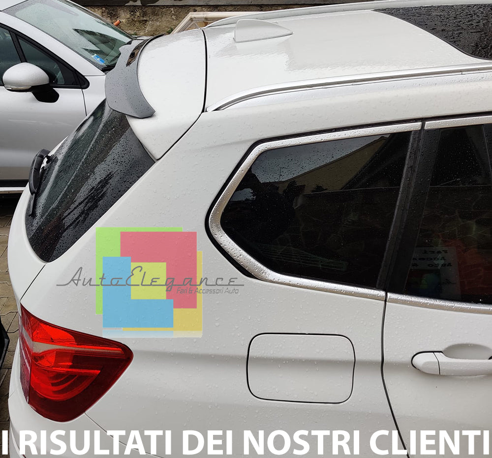 BMW X3 F25 2010+ ALA AGGIUNTIVA SPOILER TETTO SPORTIVO ABS AUTOELEGANCERICAMBI