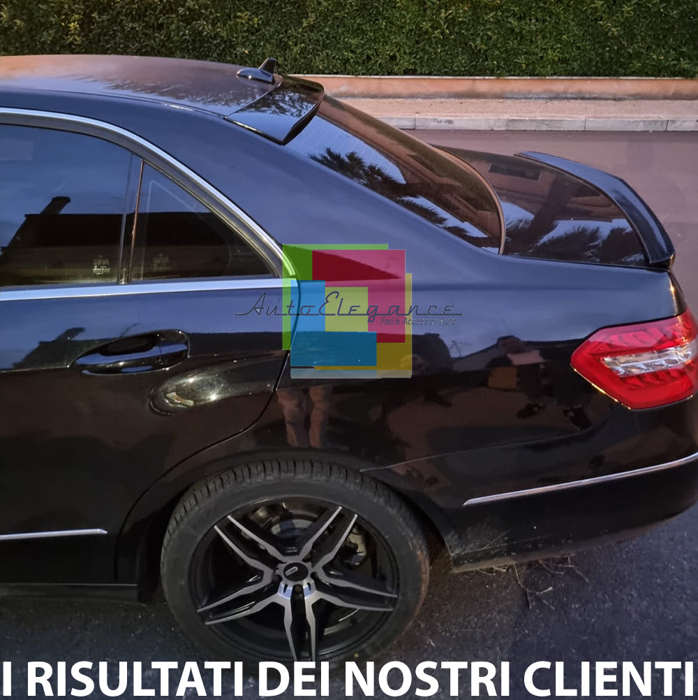 MERCEDES W212 2009+ ALSO FOR LIFT MODEL REAR ROOF SPOILER L-DESIGN