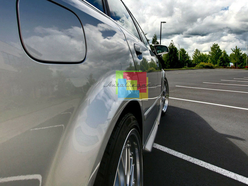 SET OF 4 SIDE MOULDINGS FOR AUDI A4 B7 B6 00-07 AVANT + SEDAN SIDE SKIRTS