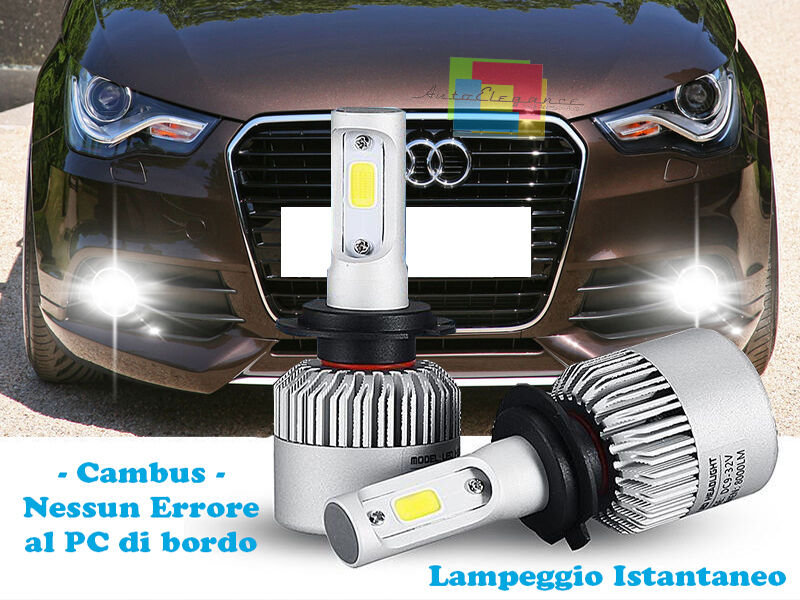 LED FOG LIGHTS AUDI A1 2010+ CAMBUS ICE WHITE CREE