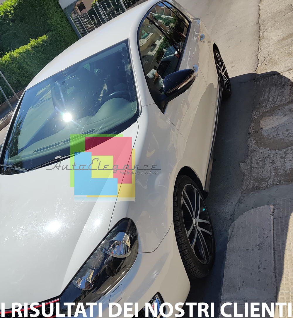 MINIGONNE LATERALI PER VW GOLF 6 VI 5 PORTE SOTTO PORTA GTI ABS / PLASTIC -