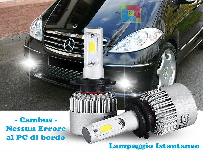 LAMPADE FENDINEBBIA A LED CREE MERCEDES CLASSE A W169 CAMBUS BIANCO GHIACCIO