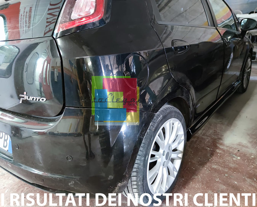 FIAT PUNTO / GRANDE PUNTO EVO MINIGONNE LATERALI SOTTO PORTA RS ABS / PLASTIC