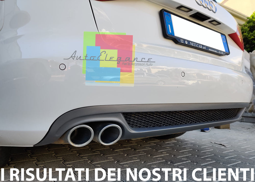 AUDI A4 B8 AVANT BERLINA 2007-2011 DIFFUSORE POSTERIORE DESIGN SLINE .-1 AUTOELEGANCERICAMBI