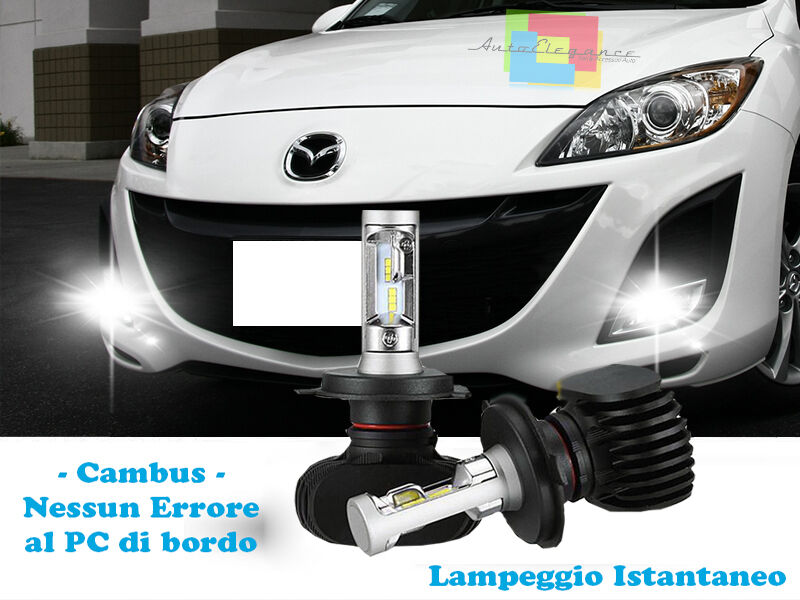 FOG LIGHTS INSTANT FLASH LED MAZDA 3 2009-2012 CREE