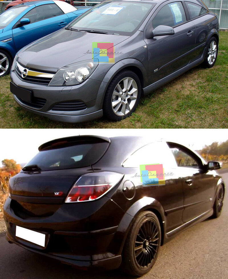 OPEL ASTRA H GTC 3 PORTE 2005-2010 SPOILER BODYKIT COMPLETO DESIGN OPC -.