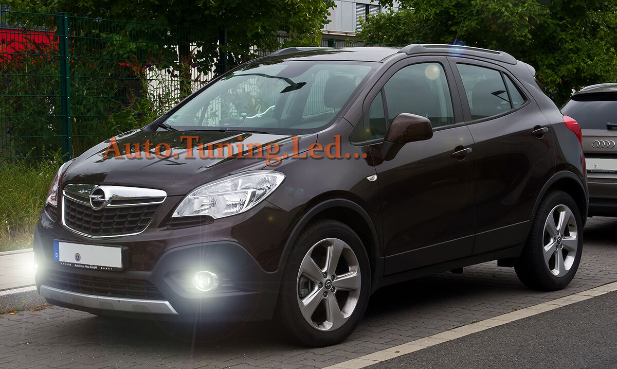 LAMPADE FENDINEBBIA H8 LED CREE RESISTENZA CANBUS 6000K OPEL MOKKA 2012+