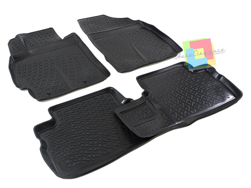 TOYOTA COROLLA 2006-2013 SET TAPPETINI AUTO IN GOMMA - TAPPETI TOP QUALITA .-