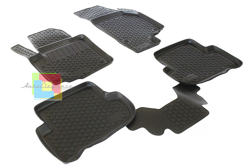 SKODA YETI 2009+ SET TAPPETINI AUTO IN GOMMA - TAPPETI TOP QUALITA -