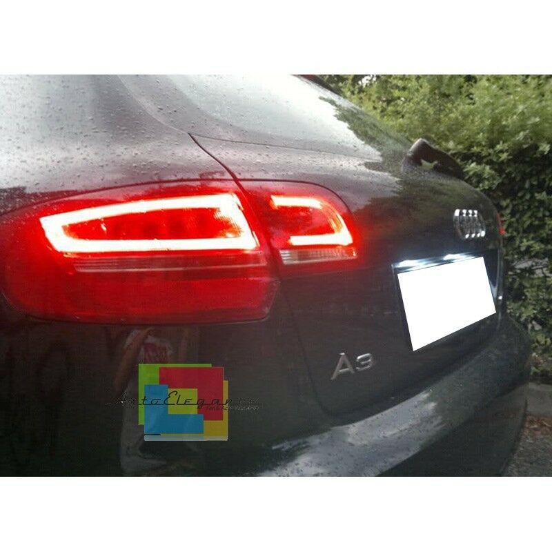 FARI POSTERIORI LIGHTBAR LED LOOK RESTYLING FANALI AUDI A3 8P 04-08 SPORTBACK (PROMO)