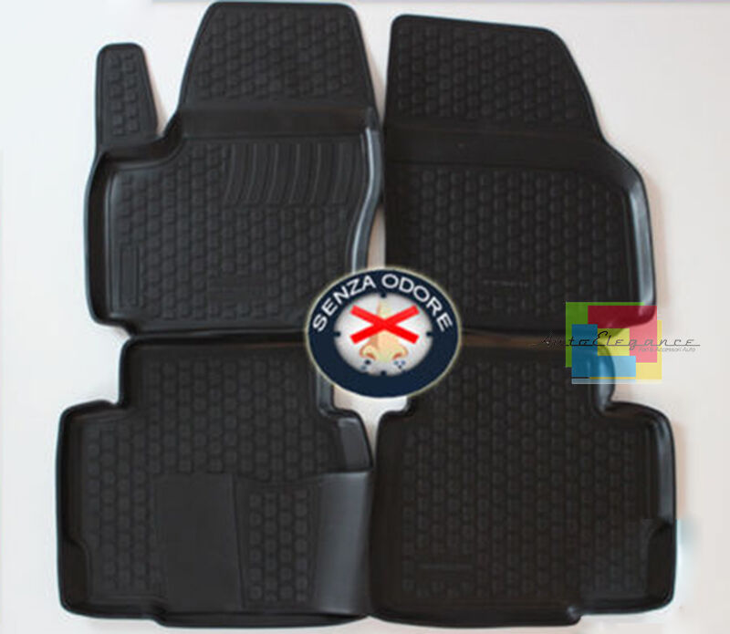 FORD MONDEO MK4 TURNIER SET TAPPETINI AUTO IN GOMMA - TAPPETI TOP QUALITA.-
