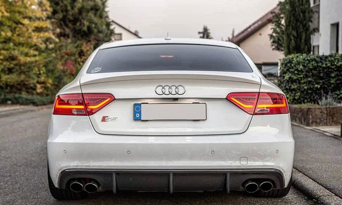 REAR DIFFUSER UNDER BUMPER AUDI A5 SPORTBACK 2012-2015 SLINE EXTRACTOR