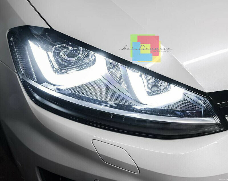 VW GOLF 7 VII FROM 2012+ LED DAYTIME HEADLIGHTS U DYNAMIC INDICATORS