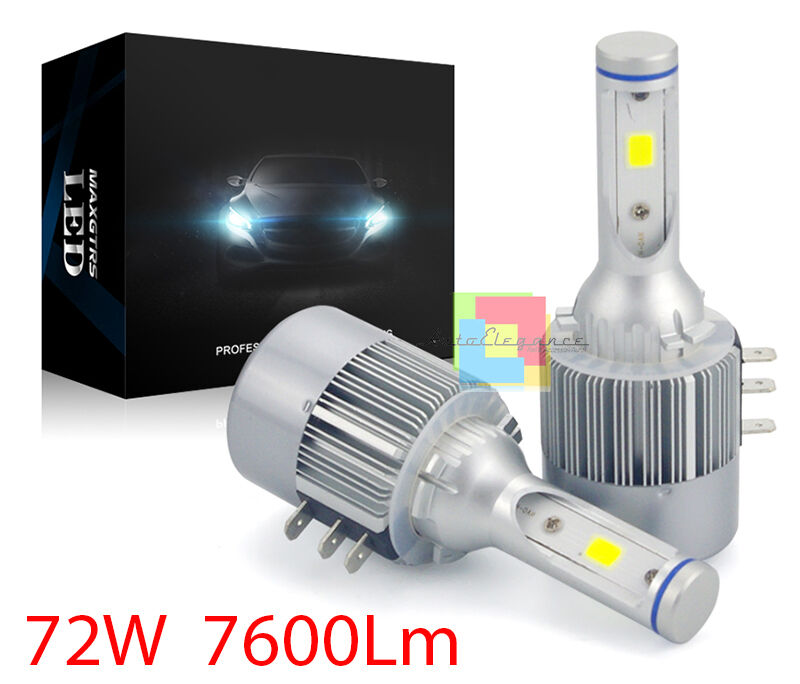 LAMPADE H15 CREE CAMBUS ABBAGLIANTI DIURNE LED BIANCO 6000K NO ERROR 72W 7600LM