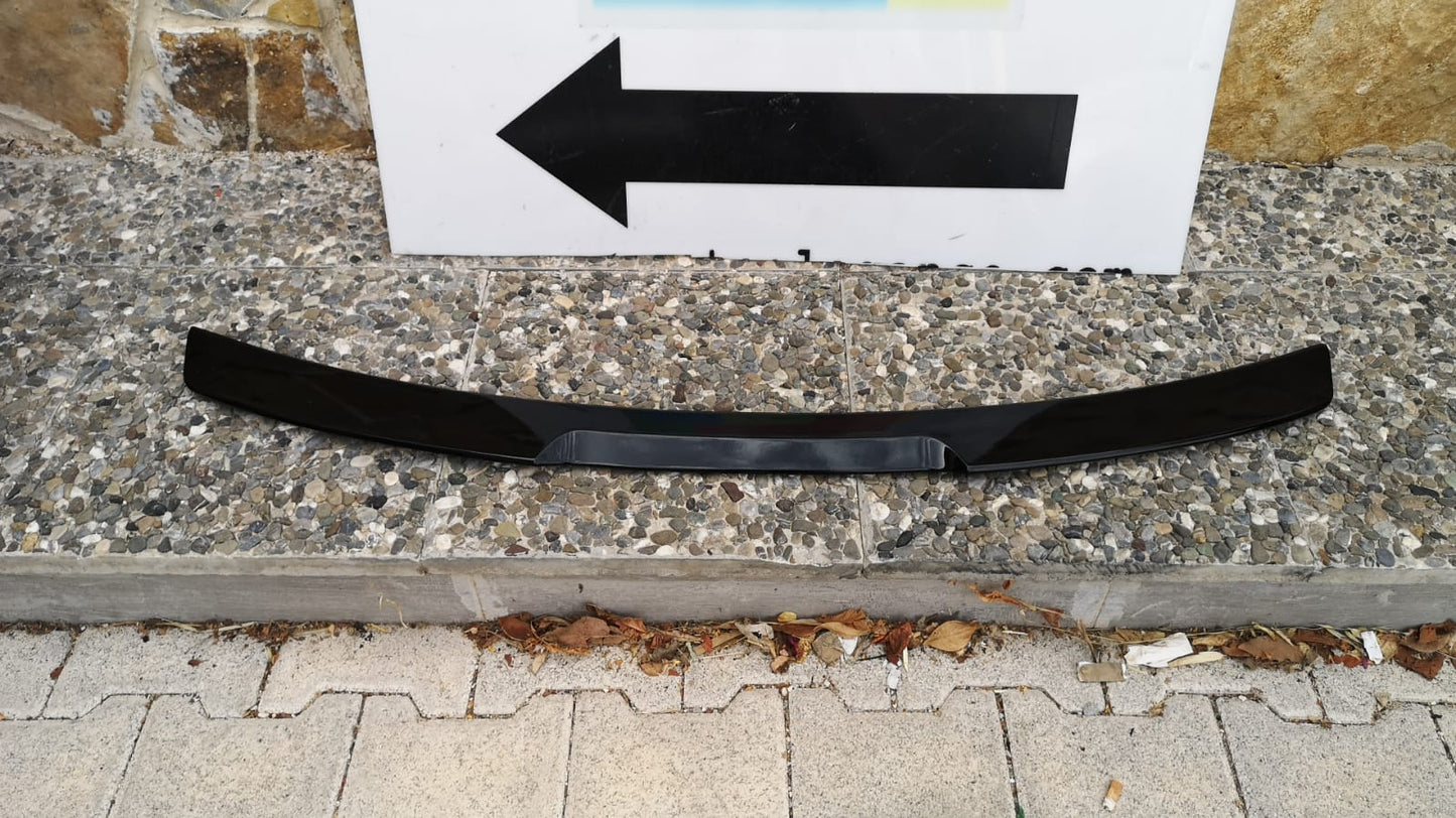 SKODA OCTAVIA III 2012-2020 SPOILER POSTERIORE COFANO ABS / PLASTIC NERO LUCIDO