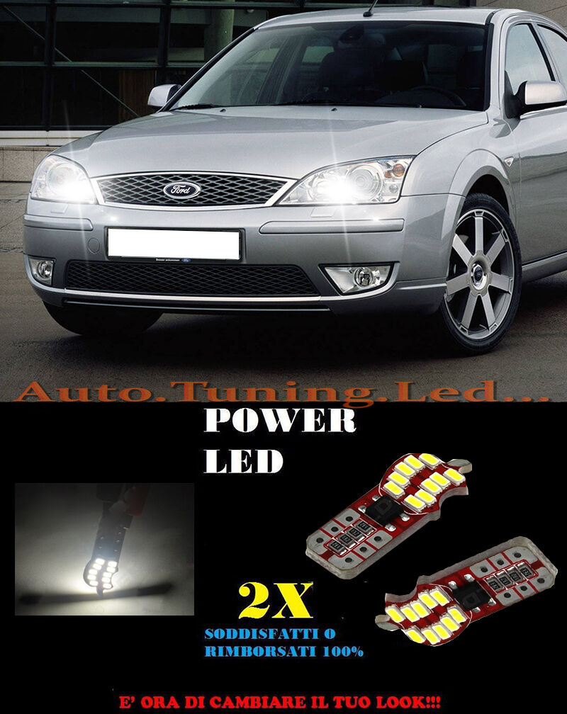 POSITION LIGHTS FORD MONDEO 00-07 CANBUS T10 WHITE 20 LED SUPER QUALITY