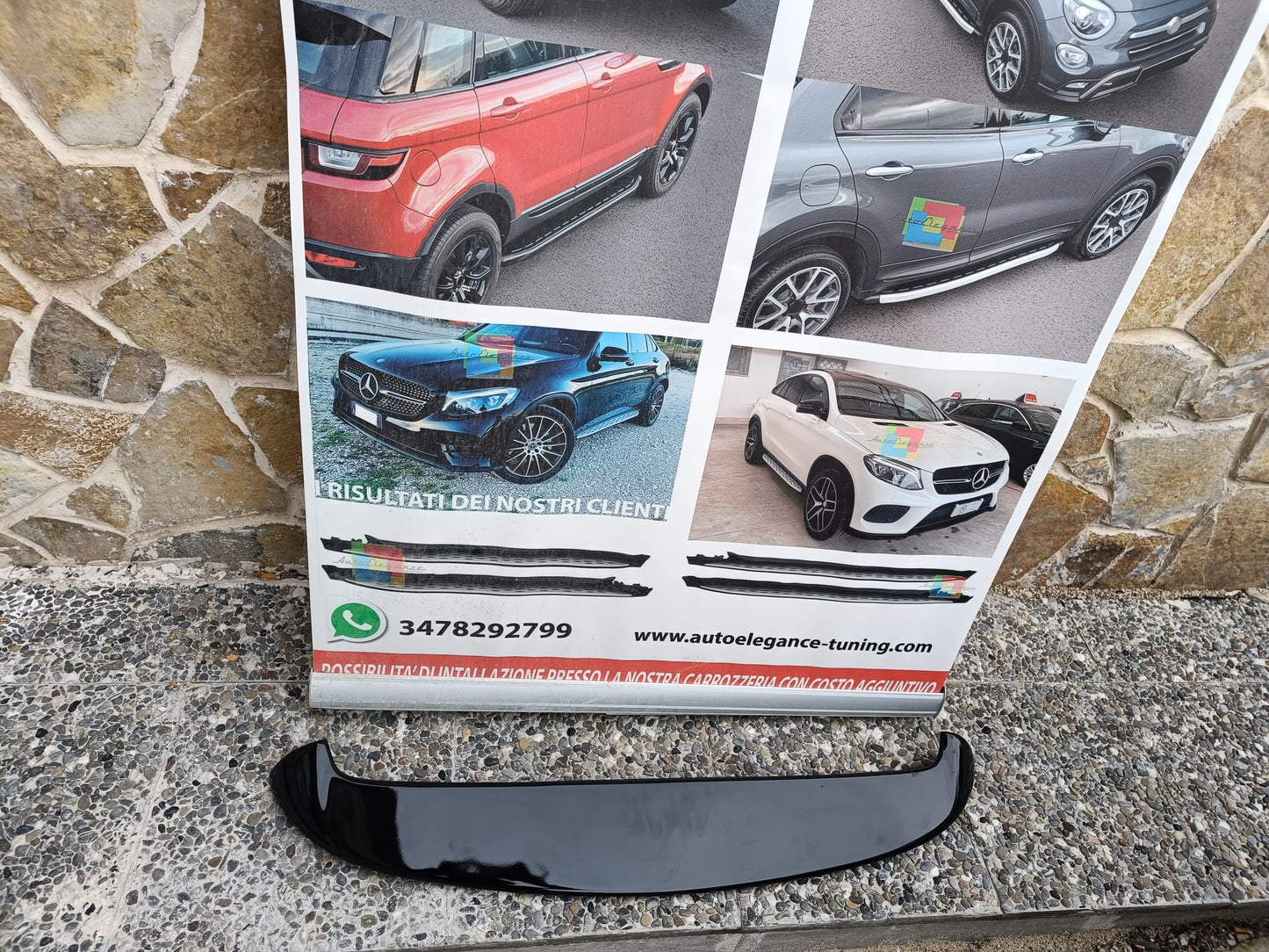 REAR ROOF SPOILER WING SUITABLE FOR VW GOLF 5 V 2003-2008 GLOSSY BLACK