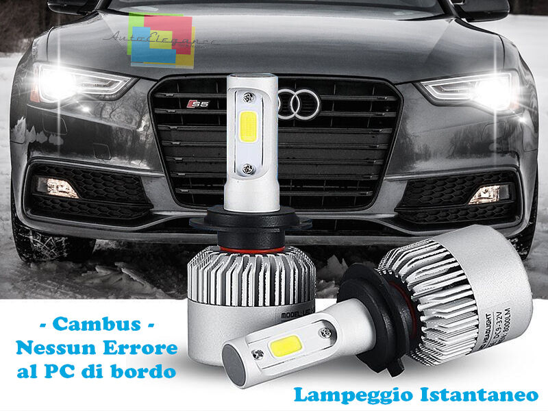 LAMPADE ANABBAGLIANTI LED AUDI A5 S5 ISTANTANEO 6000K CREE
