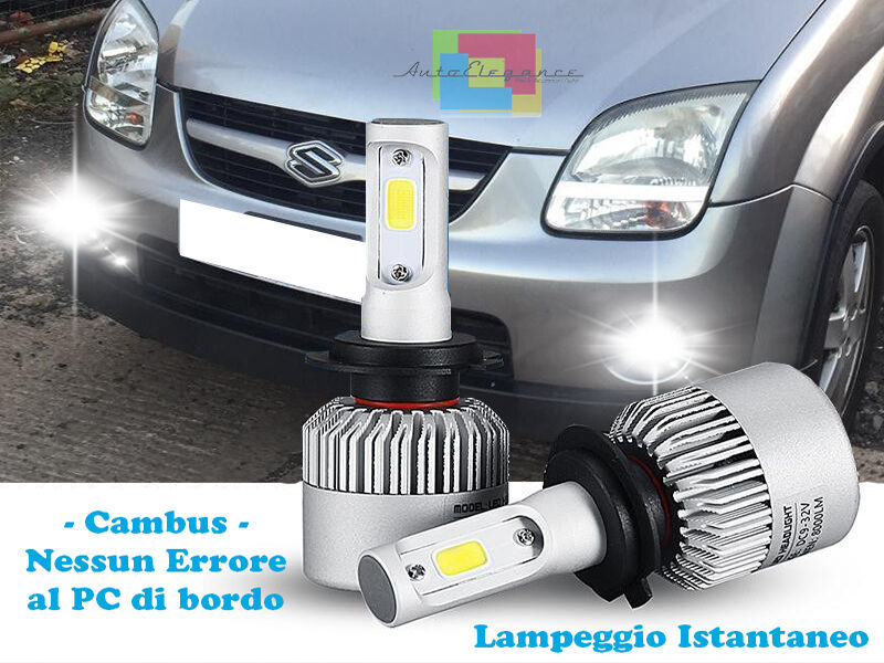 LAMPADE FENDINEBBIA A LED SUZUKI IGNIS II 03-08 CAMBUS BIANCO GHIACCIO