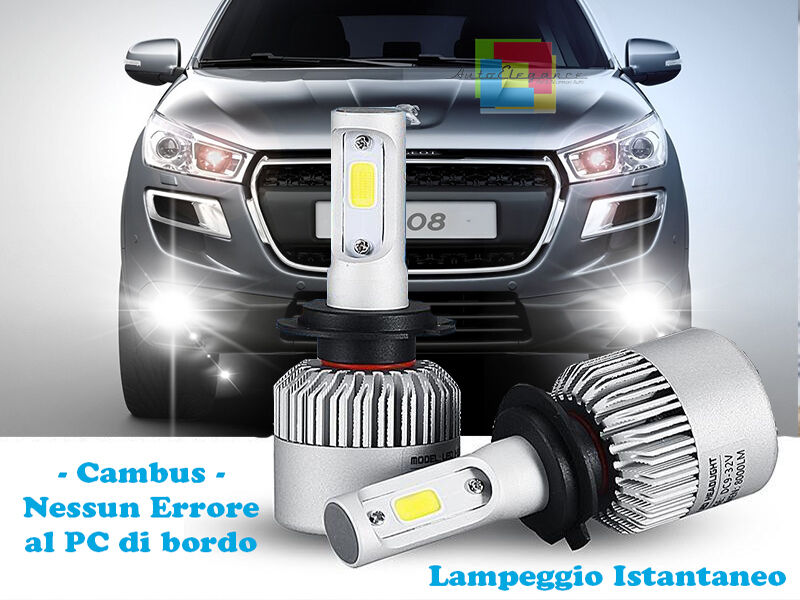 CREE LED FOG LIGHTS PEUGEOT 4008 CAMBUS ICE WHITE