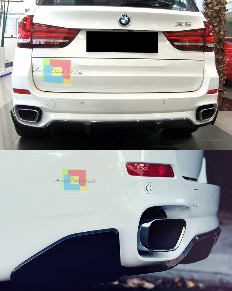 BMW X5 F15 SPOILER SOTTO PARAURTI POSTERIORE - 3 PEZZI SOLO PARAURTI M AUTOELEGANCERICAMBI
