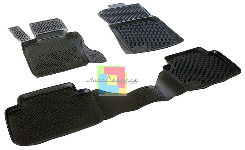 BMW X3 E83 2004-2010 SET TAPPETINI AUTO IN GOMMA - TAPPETI TOP QUALITA -- AUTOELEGANCERICAMBI