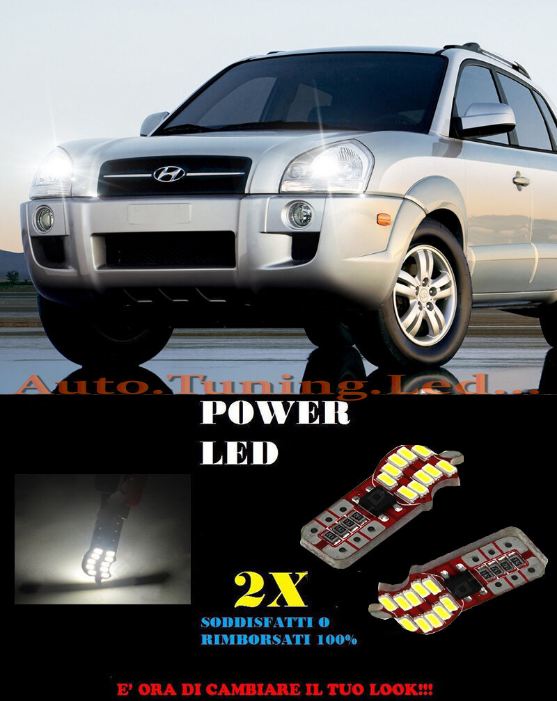 POSITION LIGHTS TUCSON HYUNDAI 04-10 CANBUS T10 WHITE 20 LED SUPER QUALITY