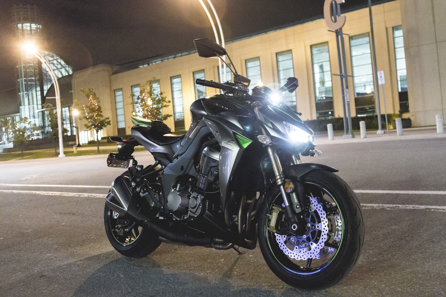 KAWASAKI Z1000 LUCI POSIZIONE INTERNO A 5 LED T10 SMD BIANCO GHIACCIO