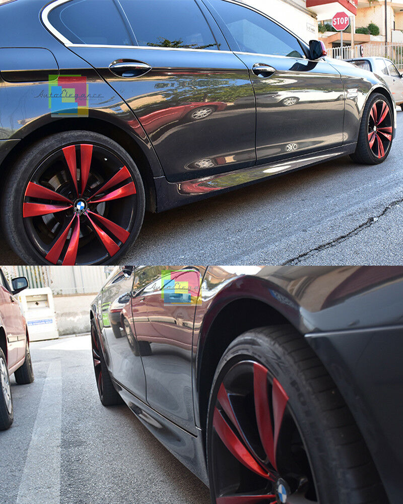 BMW SERIE 5 F10 F11 2010+ BERLINA TOURING MINIGONNE LATERALI SPOILER SOTTO PORTA AUTOELEGANCERICAMBI