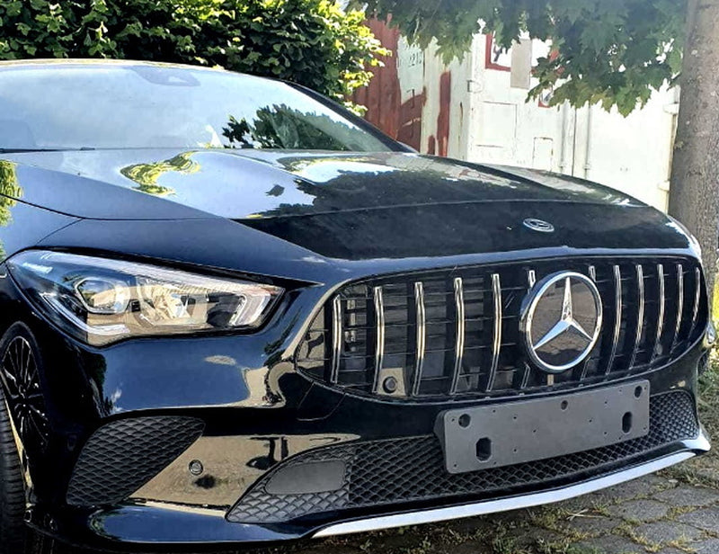 MERCEDES AMG Look GRILLE CLA C118 a118 W118 FRONT SATIN FROM 2019+