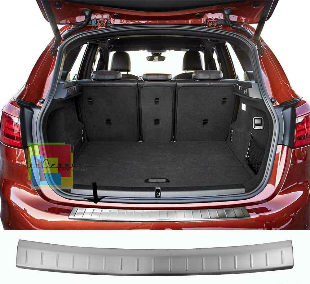 BMW SERIE 2 F45 ACTIVE TOURER 2014+ PIASTRA CROMATA PORTELLONE POSTERIORE INOX AUTOELEGANCERICAMBI