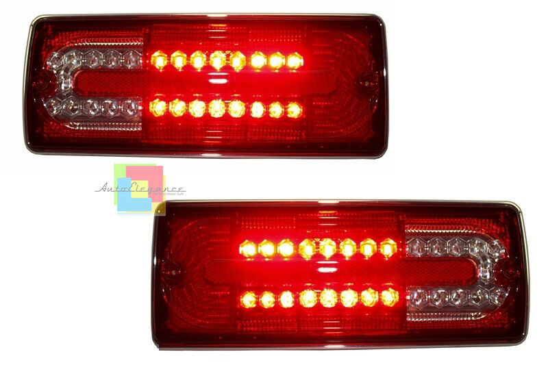 FARI POSTERIORI FULL LED MERCEDES G W463 1989-2015 FANALI ROSSI