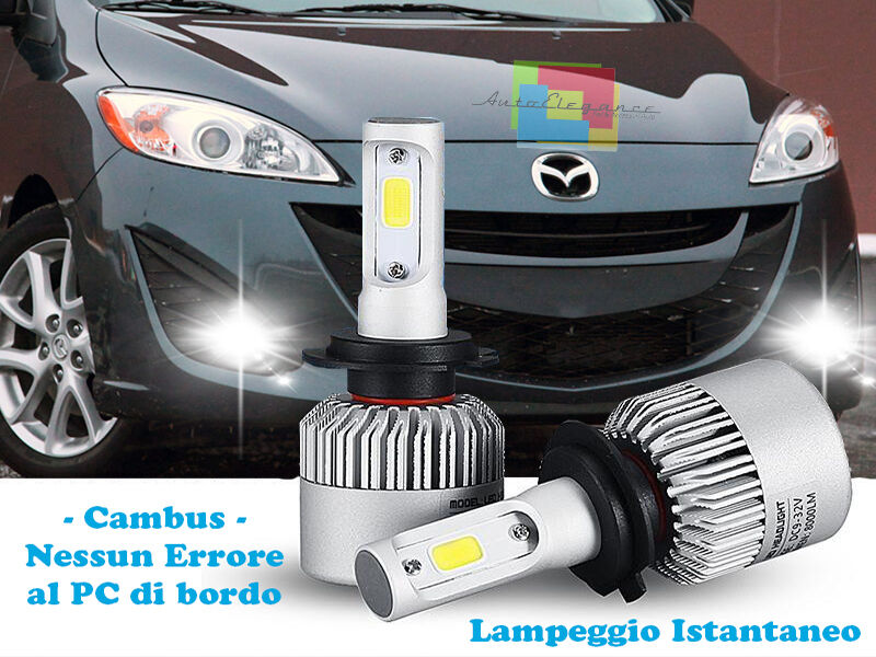 LED FOG LIGHTS MAZDA 5 2011+ CAMBUS ICE WHITE CREE