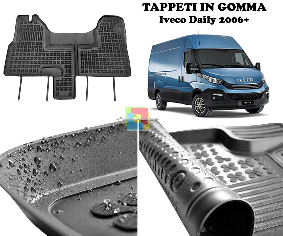 Iveco Daily 2006 IN POI TAPPETINI AUTO GOMMA - TAPPETI TOP QUALITA -1-