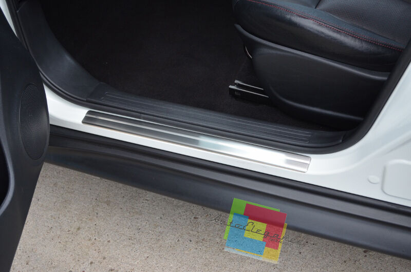 Nissan Juke 2010+ SET 2 BATTITACCHI PROFILO CROMATO ACCIAIO INOX