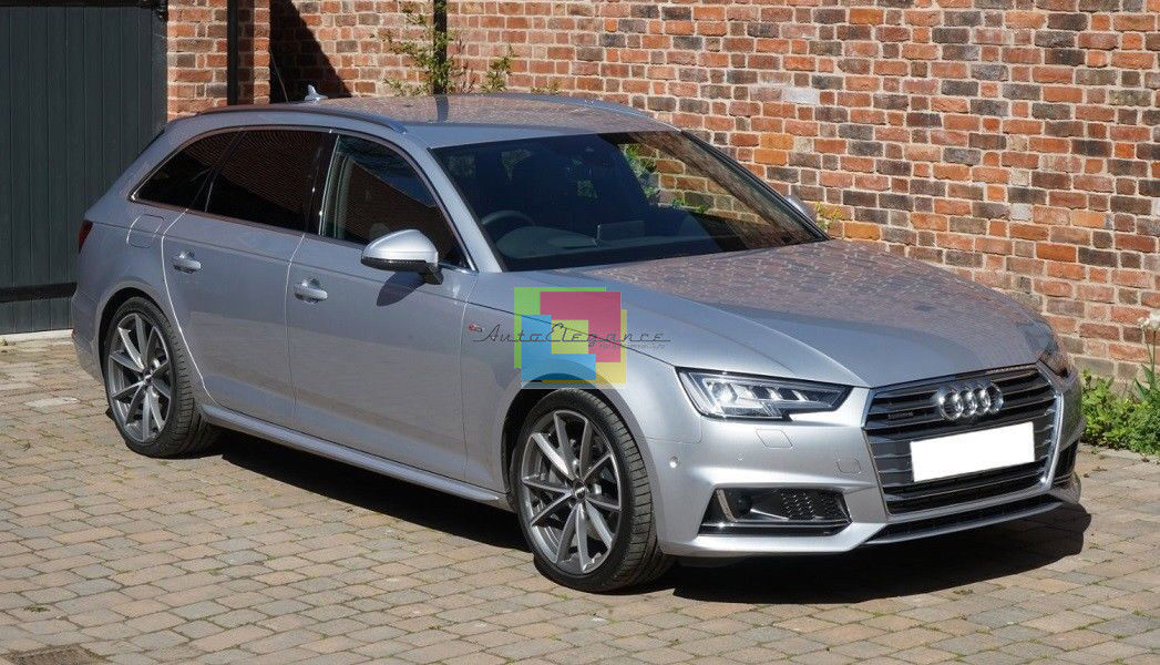 AUDI A4 B9 AVANT BERLINA DAL 2015+ MINIGONNE LATERALI SLINE S4 RS4 SOTTO PORTA - AUTOELEGANCERICAMBI