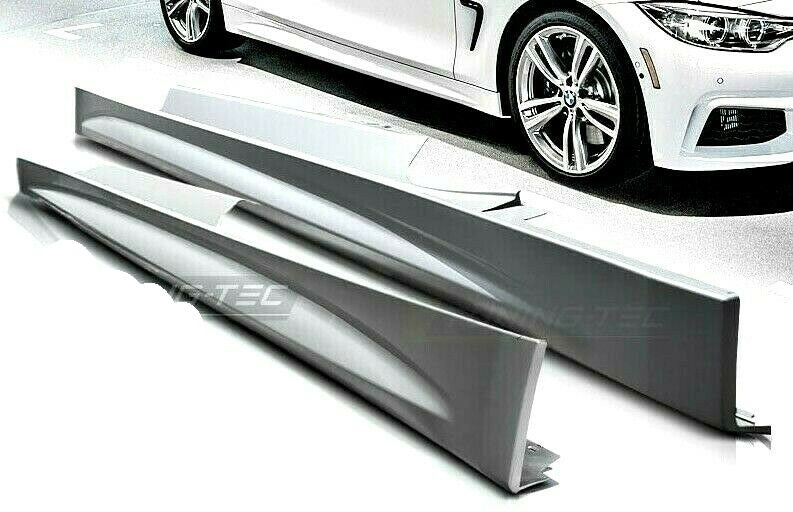Coppia minigonne TUNING BMW Serie 4 F36 Grand Coupè 13-18 look M-Performance AUTOELEGANCERICAMBI