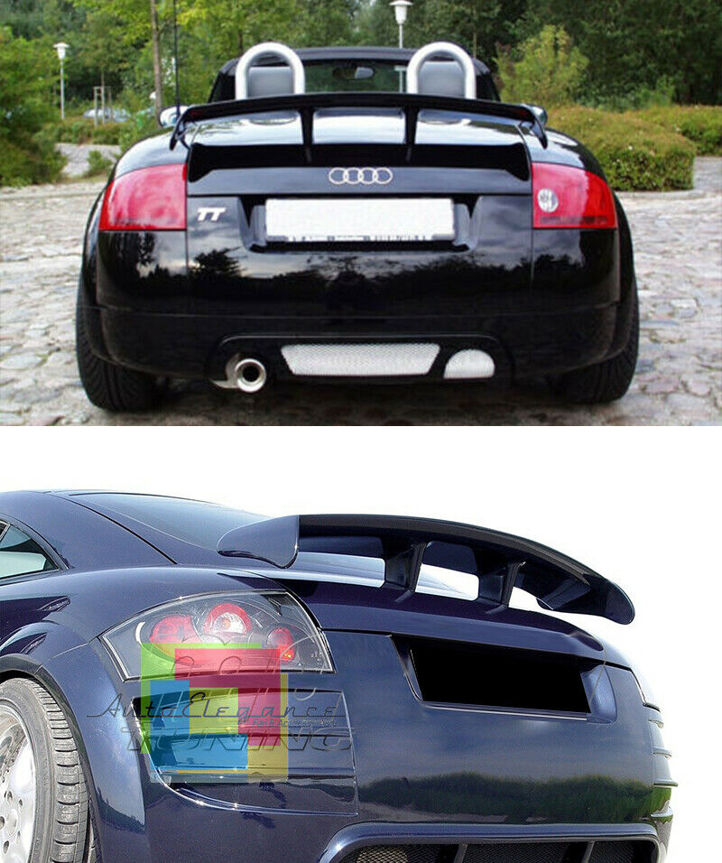 SPOILER TUNING RSTT POSTERIORE COFANO AUDI TT 8N 1998 AL 2006 -1-