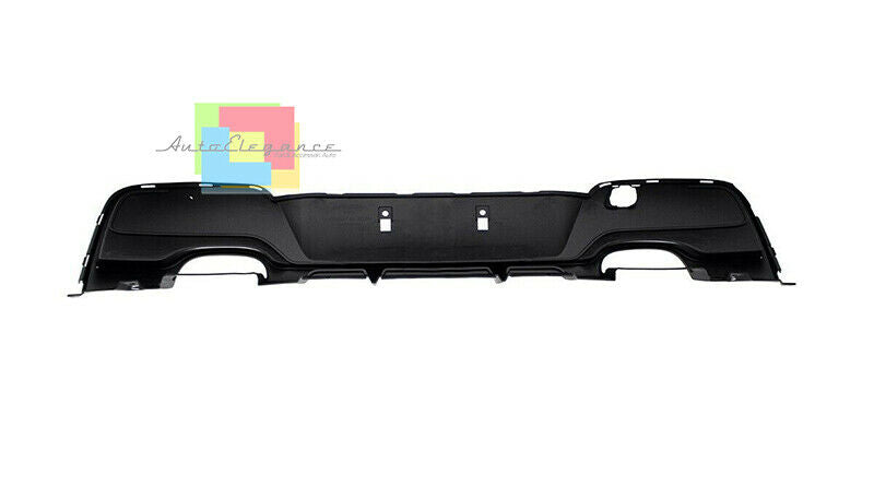 REAR DIFFUSER BMW 1 SERIES F20 F21 2011-2014 M SPORT LOOK 4 EXHAUSTS ABS