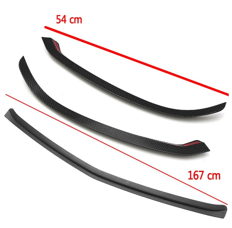 MERCEDES CLASSE A W177 2018+ SPLITTER PARAURTI ANTERIORE CARBONIO LOOK AMG