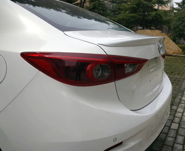 HOOD SPOILER MAZDA 3 SEDAN 2015+ SPORTY TUNING LOOK IN ABS
