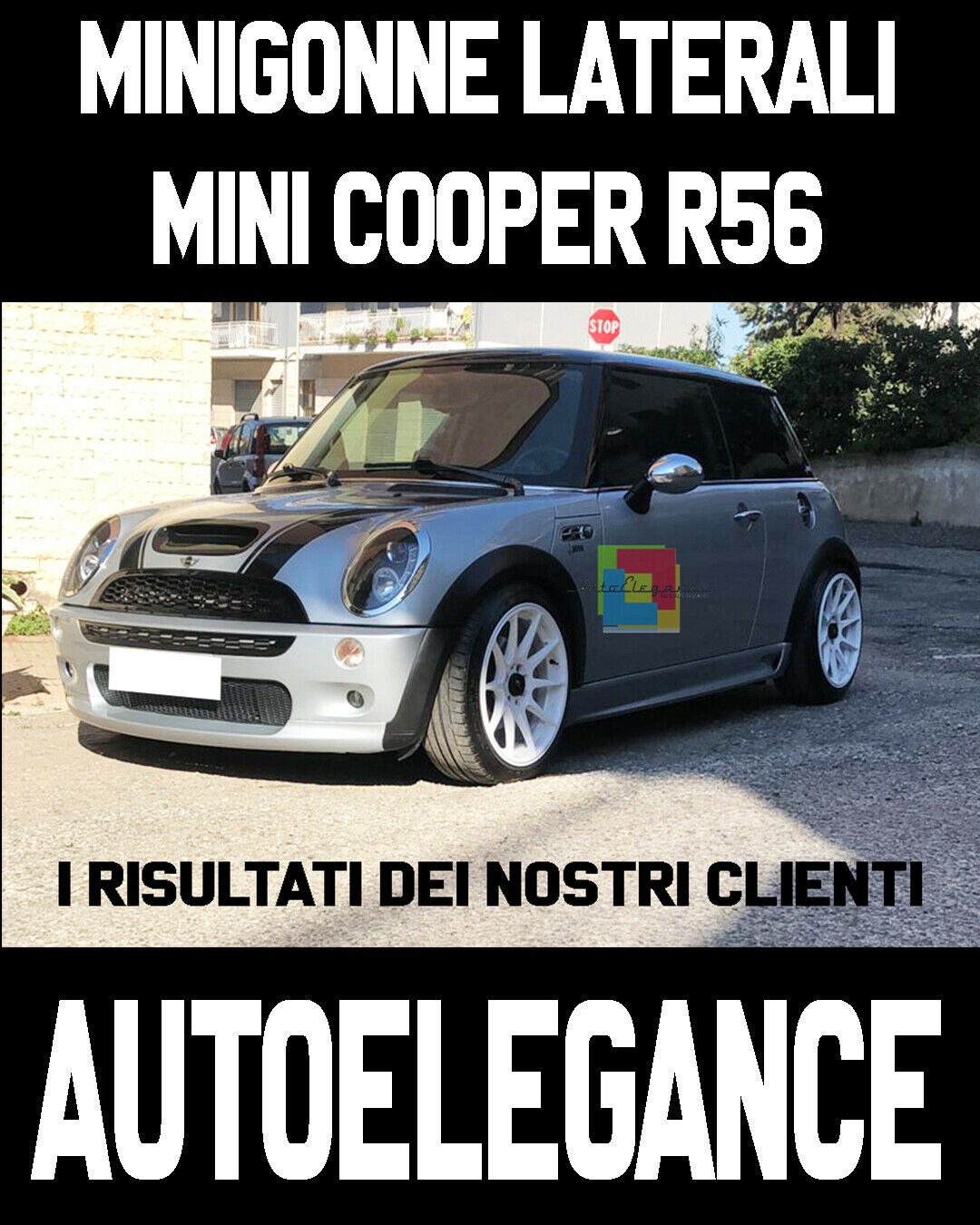 SIDE SKIRTS MINI COOPER R56 2004-2009 DOOR SPOILER TUNING .-.