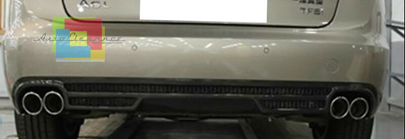 UNDER BUMPER FOR AUDI A6 4G 2010-2014 AVANT SEDAN DIFFUSER ABT LOOK .-