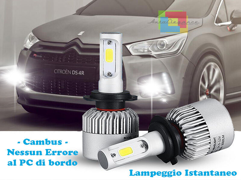 LAMPADE FENDINEBBIA A LED CITROEN DS4 CAMBUS BIANCO GHIACCIO CREE