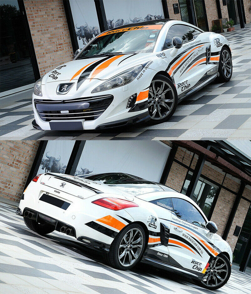 SPOILER SPORTIVI ANTERIORE POSTERIORE MINIGONNE BODYKIT PEUGEOT RCZ 2009-2012