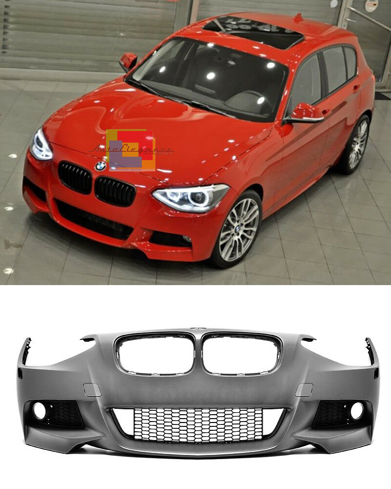 PARAURTI ANTERIORE BMW SERIE 1 F20 F21 2010-2014 LOOK M TECH ABS
